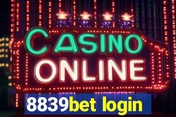 8839bet login